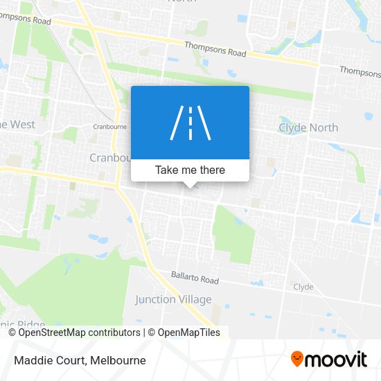 Maddie Court map