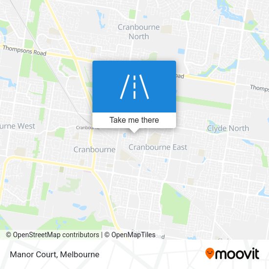 Manor Court map