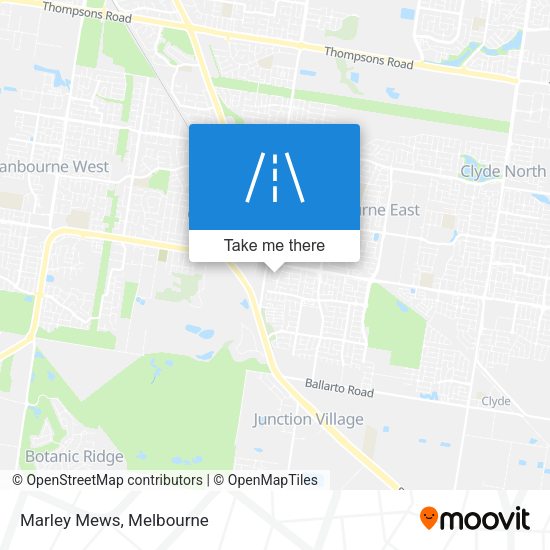 Marley Mews map