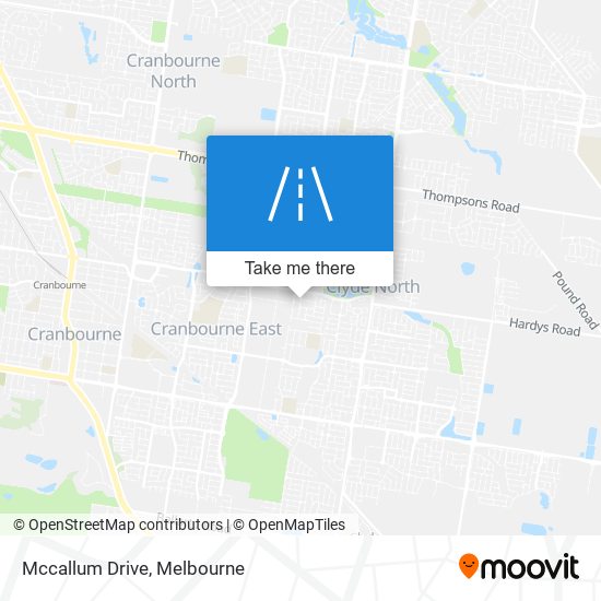 Mccallum Drive map