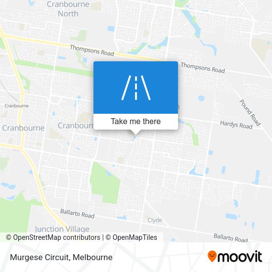 Murgese Circuit map