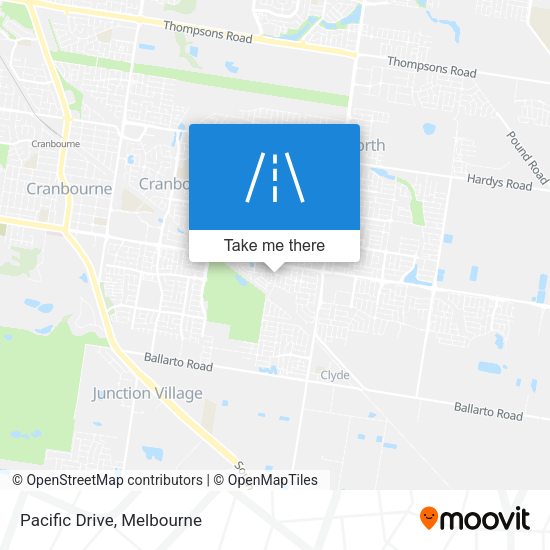 Pacific Drive map