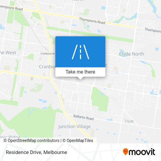Residence Drive map
