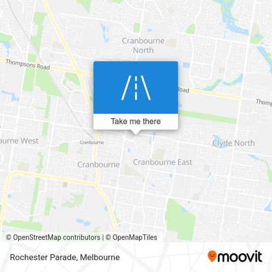 Rochester Parade map