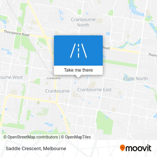 Saddle Crescent map