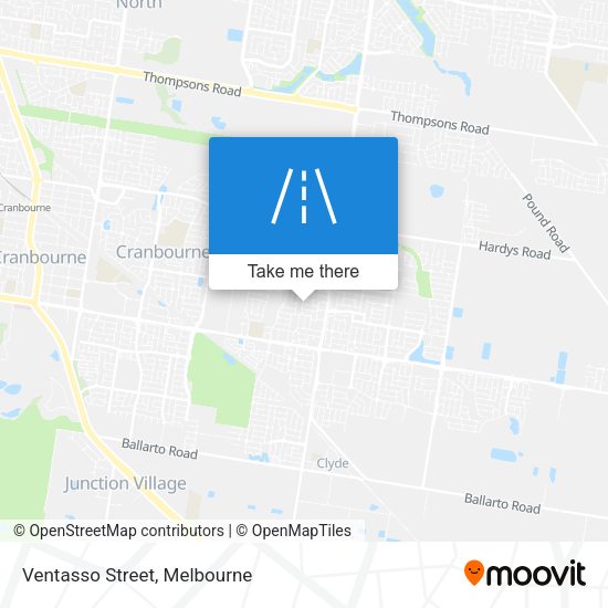 Ventasso Street map