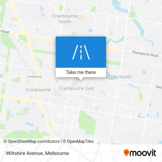 Wiltshire Avenue map