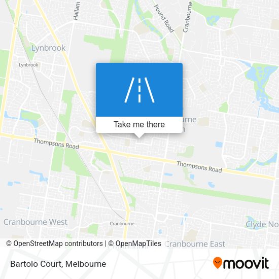 Bartolo Court map