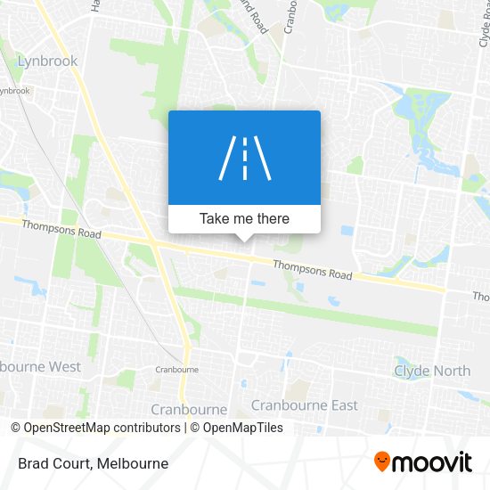 Brad Court map