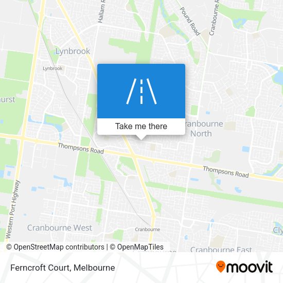 Ferncroft Court map