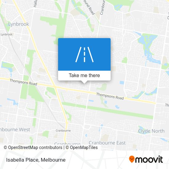 Isabella Place map