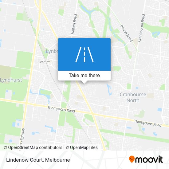 Lindenow Court map