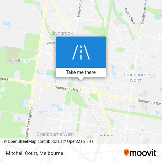 Mitchell Court map