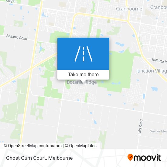 Ghost Gum Court map