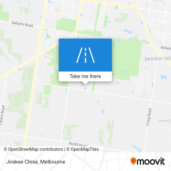 Jirakee Close map