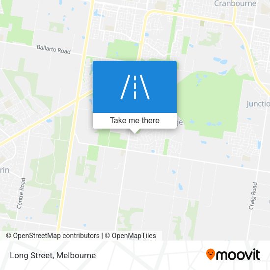 Long Street map