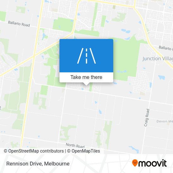 Rennison Drive map