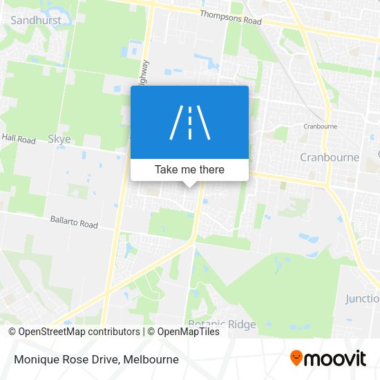 Monique Rose Drive map