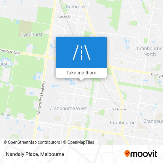 Nandaly Place map