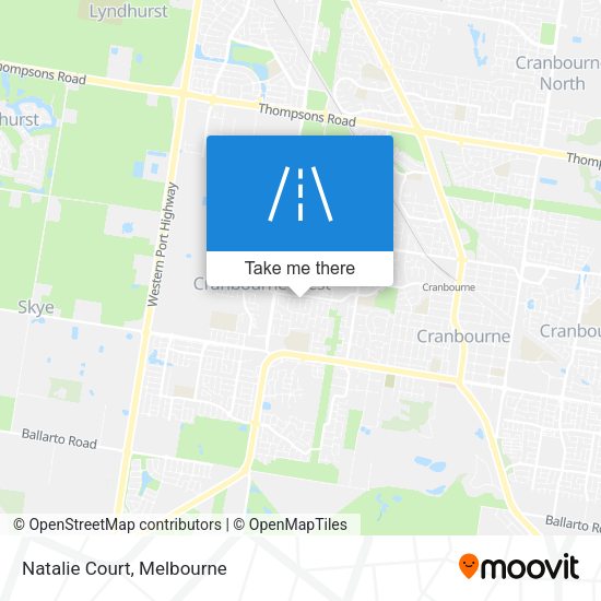 Natalie Court map