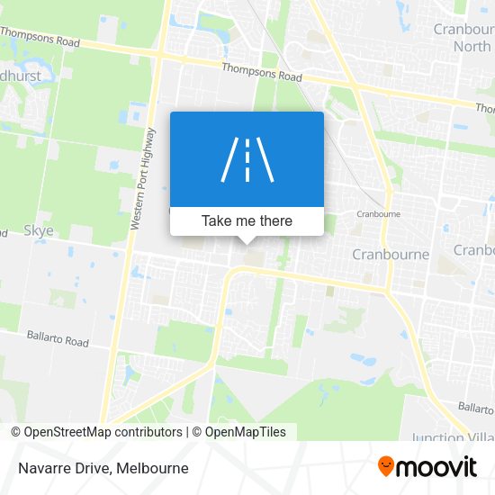 Navarre Drive map