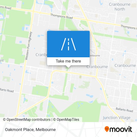Oakmont Place map