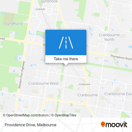 Providence Drive map