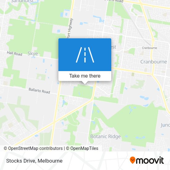 Stocks Drive map