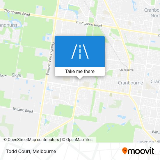 Todd Court map