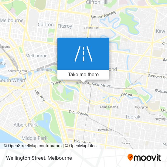 Wellington Street map