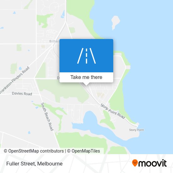 Fuller Street map