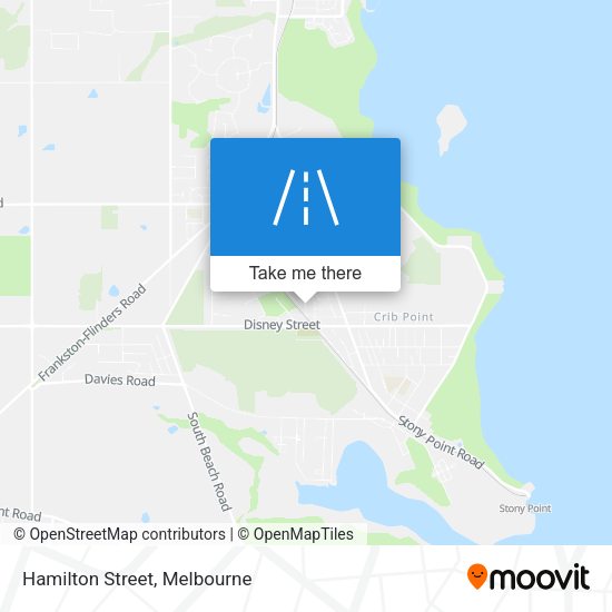 Hamilton Street map
