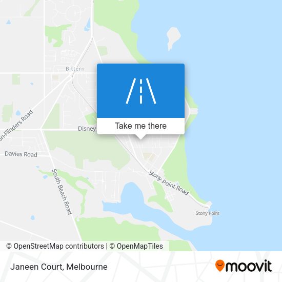 Janeen Court map