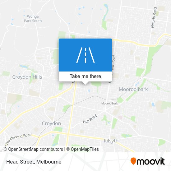 Head Street map