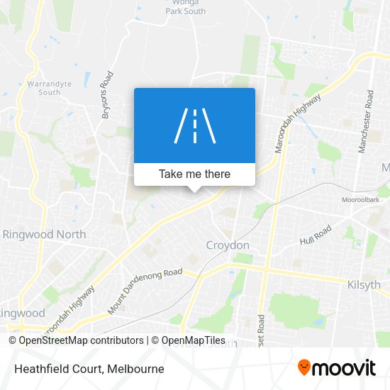 Heathfield Court map