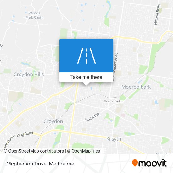 Mcpherson Drive map