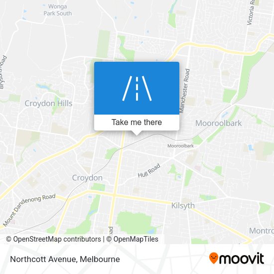 Northcott Avenue map