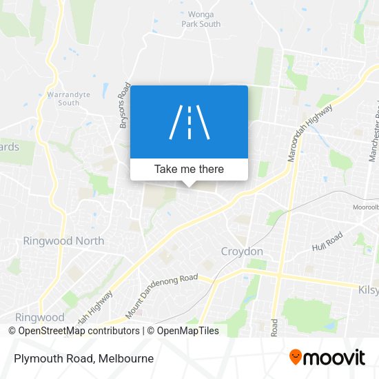 Plymouth Road map