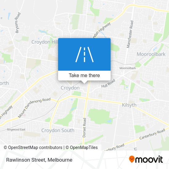 Rawlinson Street map