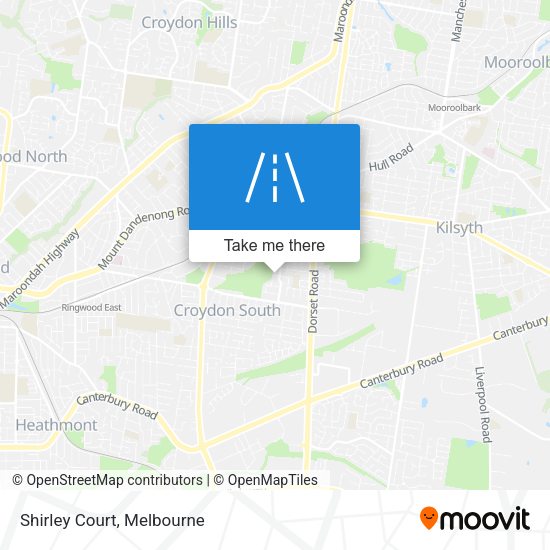 Shirley Court map