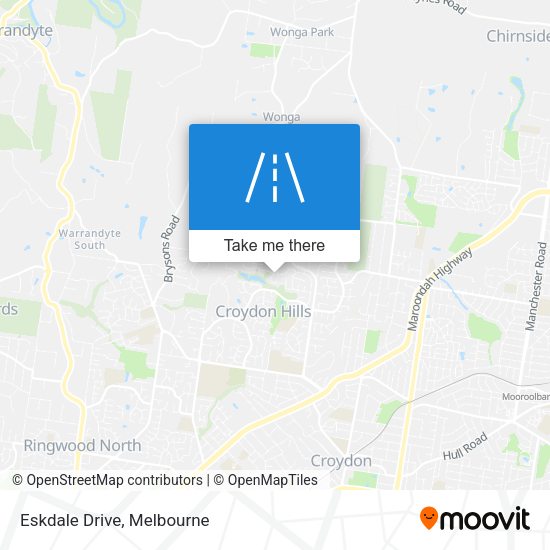 Eskdale Drive map