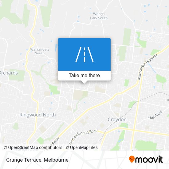 Grange Terrace map
