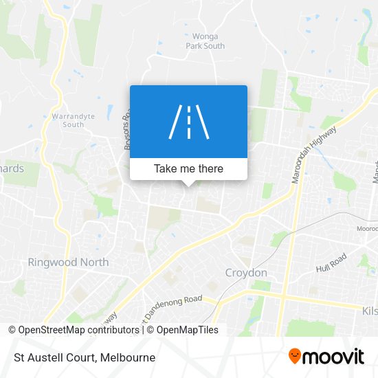St Austell Court map