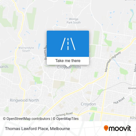 Thomas Lawford Place map