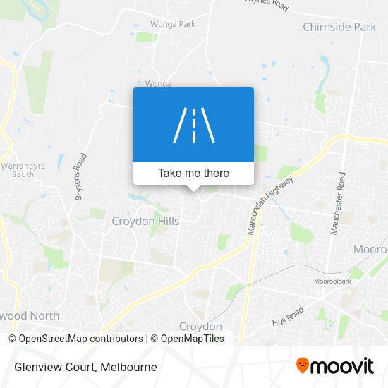 Glenview Court map