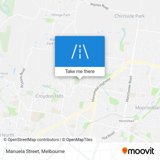 Manuela Street map