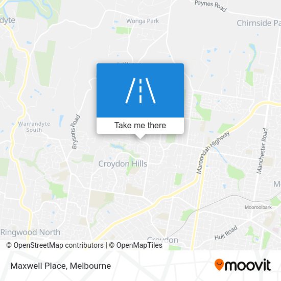 Maxwell Place map