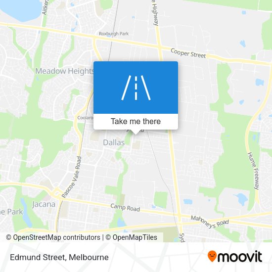 Edmund Street map
