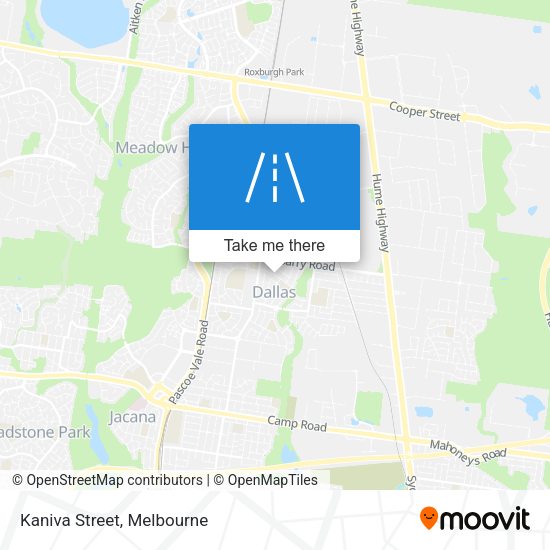 Kaniva Street map