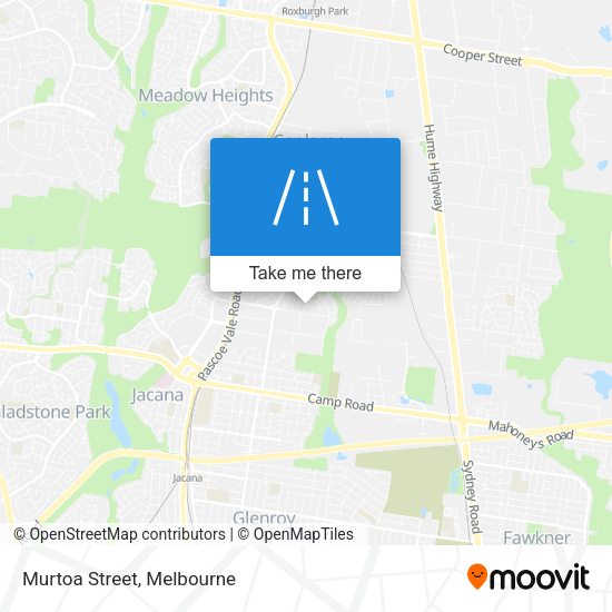 Murtoa Street map